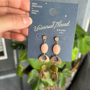 Target gold stud earrings